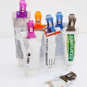 pince à la salle de bain